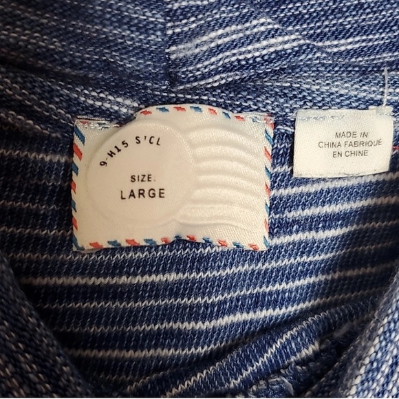 Blue Cropped Anthropologie Tank - Picture 4 of 4